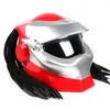 Motorhelm ABS Retro Helm Cross Border Detonation Anti-Fall Racing Off Road Heltmet voor Unisex Size L-XL