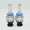 Pampsee Auto LED Koplamp COB-chips 7p H4 H7 H11 9005 9006 45W Auto Styling Auto LED Lamp DC 12-24V 6000LM 6500K White