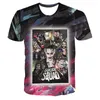 Joker 3D-T-shirt Män Suicide Squad T-shirts Hip Hop Funny Tops Harley Quinn Short Sleeve Camisetas Fashion Novelty Mäns Casual T-shirt