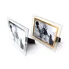 57 Inch Tabletop Glass Po Frames Gold Silver Lace Border Craft Chic Ornate Europe Style Design Desk Picture Frame Office Home 8982230