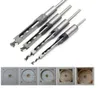 4PCS 6,4mm/8mm/9,5mm/12,7mm Quadratischen Loch Stemmer Bohrer Holz Twist bohrer Kits Stemmen Loch Bohrer DIY Holzbearbeitung Werkzeuge