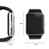 Gt08 bluetooth smart watch com slot para cartão SIM android relógios para samsung e ios apple iphone smartphone pulseira smartwatch