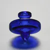 In Stock Carb Cap For Oil Rig Quartz Banger Colored Glass Carb Caps 35mm Cap For Banger Water Pipes Bong Accessories