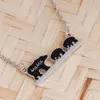 Mama Beer Hanger Kettingen Voor Vrouwen Legering Goud Verzilverd Moeder Kid Choker Ketting Sieraden Gift