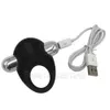 Siliconen USB Penis Vibrerende Ring Voor Mannen Mannelijke Vertraging Ringen Penis Cock Seksspeeltjes G-spot Clitoris Vibrator Egg Speeltjes voor Vrouw S921