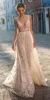 Boho Gali Karten Wedding Dresses Sexy Bohemia Deep V Neck Lace Appliqued Beads Bridal Gowns Vestido De Novia A Line estido