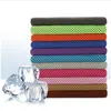 handkerchiefs Top quality Cooling Towel Camping Hiking Gym Exercise Workout Towel Ice Fabric Soft Breathable Cool Sports Towel GA140