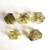 Schlussverkauf! 5 Stück natürlicher Citrin-Quarz-Kristallstab, Reiki-Heilung, Natursteine und Mineralien als Geschenk. Kostenloser Versand
