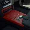 Film autocollant et décalcomanies de Protection en Fiber de carbone pour panneau de commande Central intérieur entier, style de voiture pour Mercedes W212 classe E Acc7915228