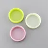 Portable luminous ashtray High temperature heat resistant silicone ashtray Creative home office car round ash tray