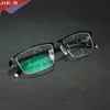 Titanlegierung Smart Zoom Asymptotisch Progressive Lesebrille Halbrand Kommerzielle Presbyopie Hyperopie Multifokalbrille