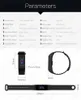 SOVO SE14 Color Screen Smartband Sports Fitness W6S Smart Bracelet Dynamic Heart Rate Monitor Blood Pressure Monitoring Smart Band Pedometer