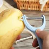 Offre spéciale 1 ensemble paille de blé éplucheur de pommes de terre carotte Zester trancheuse écologique fruits légumes outils accessoires de cuisine