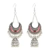 Fashion 6 couleurs Vintage Silver Pichel Drop Boucles d'oreilles pour femmes bijoux Gift