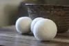 Secador de Lã Bolas Produtos de Lavanderia Amaciador de Tecido Natural Reutilizável Premium 2,75 polegadas Estático Reduz Ajuda a Secar Roupas na Lavanderia mais rápido