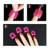 26 pièces/ensemble manucure Anti-débordement Clip modèle ongles Gel modèle Clip vernis à ongles Anti-débordement étui couverture Nail Art peinture clôture cadre Art pince