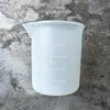 100 ml Transparante meetbeker met schaal Siliconen Meetgereedschap voor DIY Bakken Keukenbar Dining Accessoires WX9-964