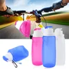 Flexible water-bottle 320ML Collapsible Silicone Foldable Soft Water Bottle Outdoor Sports Travel Hiking folding silicone-water bottle