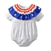 Kids Clothing 2018 New Striped Stars Baby Girls Romper Jumpsuit Summer Toddler Infant Girls Clothes 4th Of July One-pieces Outfits Sunsuit