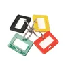وصول جديد من البلاستيك رجال مفاتيح المفاتيح مفتاح الأمتعة S Mix Mix style اسم ملونة مفتاح S split Ring keychains2152822