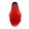 大きなスワップバングを持つ女性のための長いブロンドの波状の合成のかつらは22インチ高温の髪を持つ