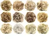 Pierścień Kręcone Bride Makijaż Kok Kwiaty Chignon Ponytail Hair Stylizacja Stylizacja Włosów Wałki Peruki Akcesoria 88 SK88