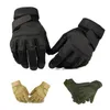 3 Colors New Outdoor Tactical Gloves Riding Sports Fitness Motorcycle Gloves Mountaineering Anti-Skid Touch Screen Full Finger