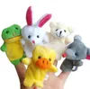 New land animal finger and land animal style finger puppet baby hand finger toy baby story telling toy T6I008