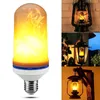 LED Flame Effect Light Bulb E27 6W LED Simulated Flickering Vintage Flame lamps for Bar Xmas Holidays Festival Decoration