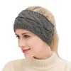 2018 Venta Caliente de Punto Crochet Diadema Mujeres Invierno Deportes Head wrap Hairband Turbante Head Band Ear Warmer Beanie Cap Headbands Envío Gratis