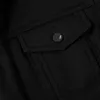 jantour 2017 зима теплая черная джинсовая куртка мужская одежда джинсы пальто человек повседневная верхняя одежда с меховым воротником шерсть толстая одежда мужской