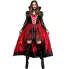 Costume de Cosplay reine Vampire pour femmes adultes, robe de princesse gothique, robe de soirée de carnaval d'halloween, robe fantaisie de mascarade