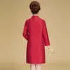 Mode Frühjahr Traditionelle Chinesische Kleidung Retro Chinesischen stil stickerei seide Jacke frauen lose lange Oberbekleidung Tops Tang-anzug