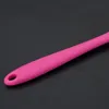 Home Use Mini Silicone Spoon Colorful Heat Resistant Spoons Kitchenware Cooking Tools Utensil 20.5*4.5cm ZA6331