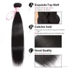 Indian Virgin Haar-gerade 4 Bundles 30-Zoll-8A Rohboden Indian Glattes Haar Weave Bundles 100% Inder gerade Menschenhaar-Extensions