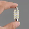 السيارات LED قبة الإضاءة الداخلية الإضاءة 6 8 9 12 16 18 24 3528SMD 31MM 36MM 39MM 42mm