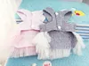 Ropa de moda para perros y mascotas, vestido de princesa dulce, accesorios para perros pequeños y medianos, vestidos de boda para cachorros de peluche XS-XXL