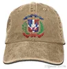 ドミニカの旗野球帽ファッション時代を超越したトラック運転手の男性のための帽子女性5024160