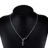 infinity cross chain necklace