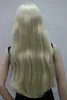 fashion wig Beautiful Blonde long Straight hair wig