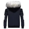 Nouveau hiver veste hommes décontracté col de fourrure épais chaud Parka manteaux coton rembourré coupe-vent vêtements d'extérieur vestes hommes Parkas Hombre