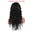 Pre Geplukt Braziliaans Menselijk Haar Kant Front Pruiken voor Zwarte Vrouwen Body Wave / Losse Wave Natural Hairline Pruiken Natuurlijke Kleur Beste Verkopende artikelen