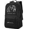 Lennon ryggsäck John Day Pack Rock Band School Bag Musik Packsack Quality Rucksack Sport School Bag Outdoor Daypack2801068