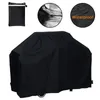 Waterproof Barbeque Grill Cover Oxford UV Inhibited Rainproof Anti Dust For Outdoor Barbeque Grill BBQ Tools Gadgets