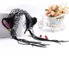 Party Fancy Dress Hoofdband Fluffy Cat Fox Ears Lace Ribbon Tassels Bell Hoofdband Anime serveerster Maid Devil Cos Costume Xmas Props9961295