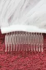 New Cheap 1M 1T Bridal Veils with Comb Lace Applique Edge WhiteIvory Fingertip Length Wedding Bride Veil CPA8131432305