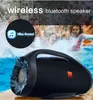 Güzel Ses Boombox Bluetooth Hoparlör Stere 3D HIFI Subwoofer Handsfree Açık Perakende Kutusu Ile Taşınabilir Stereo Subwoofer'lar