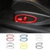 ABS Seat Adjustment Button Ring Decoration Accessories For Chevrolet Camaro 2017 Up Car Styling Interior Accessori