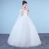 Дешевые мода Real Photo Customizd vestido де noiva де 2018 Свадебное платье новый корейский плюс размер Белый Принцесса невесты мяч лепесток
