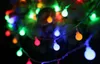 20 متر 200 ماتي الكرة الدافئة الأبيض الصمام سلسلة حفل زفاف الجنية ضوء عيد الميلاد للمنزل ديكور مصباح 110V-220V الاتحاد الأوروبي التوصيل مع المكونات الذيل